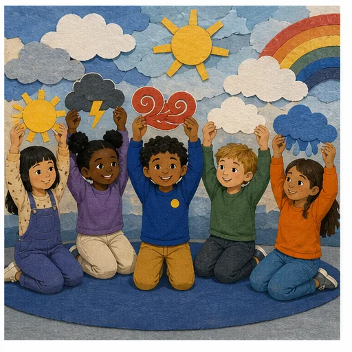 The Feelings Weather Report finished illustrated page 6
